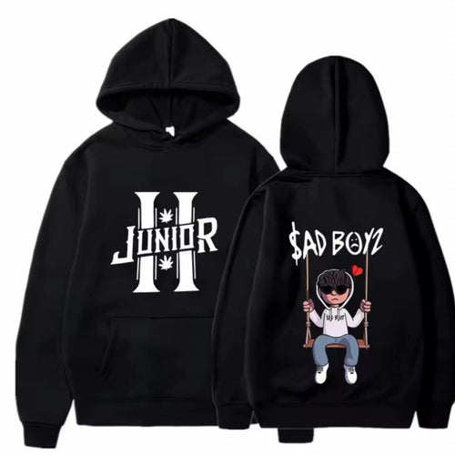 KVinders hoodie med unik grafisk design og komfortabel pasform Skovae