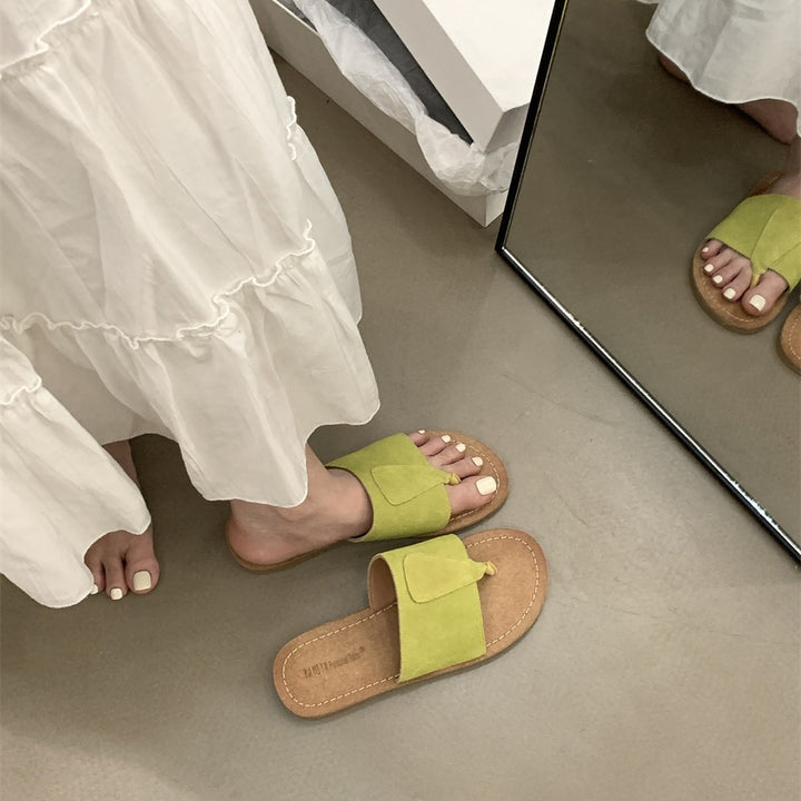 Femme Stilfulde Åbne Tå Rem Sandaler med Komfortable Remme Stilla