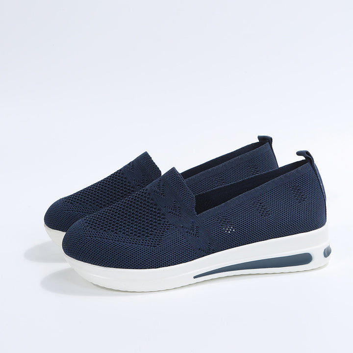 Dame Åndbare Slip-On Sneakers med støddæmpende sål Stilla