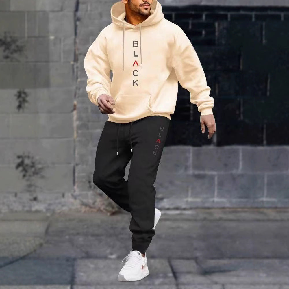 Herre Hoodie og Joggingbukser Sæt Skovae