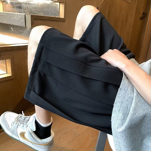Herrer casual plissé-shorts lavet af åndbart materiale Stilla