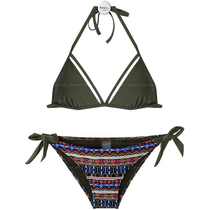 Dame Vendbart Trekant-Bikini-Sæt Stilla