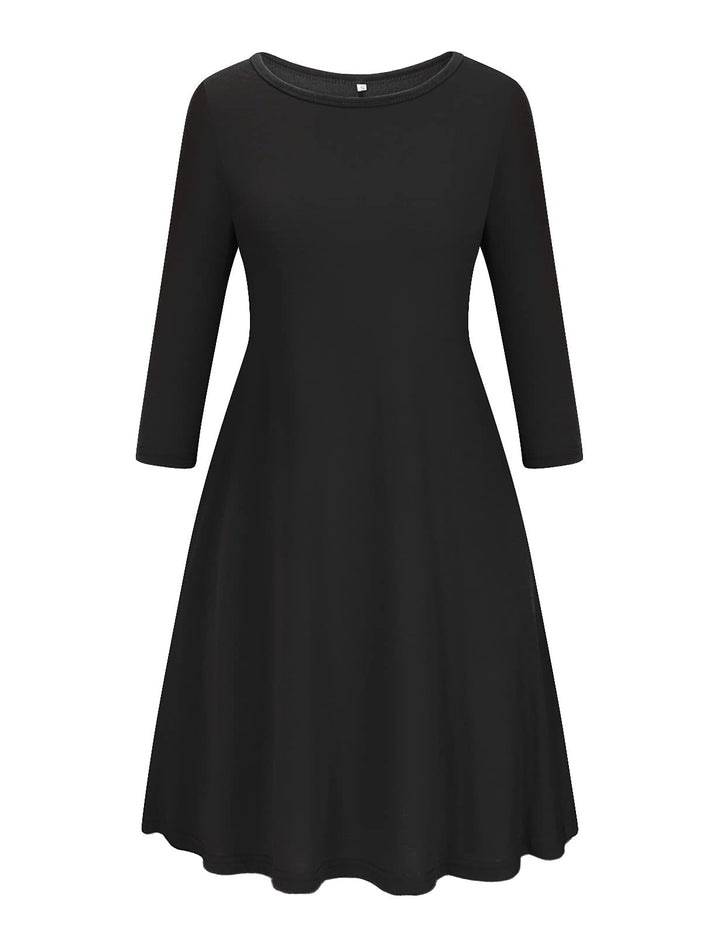 Dame Mode Tøj Kjole i elegant Boho-stil Stilla
