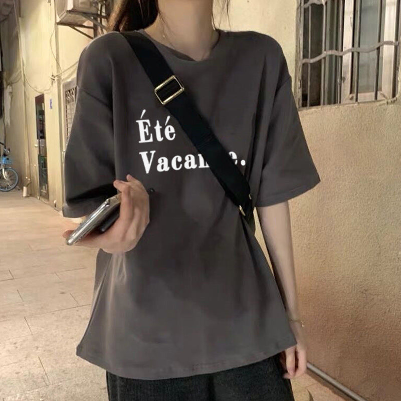 Femme Relaxed Fit Sommer Grafik T-Shirt Stilla