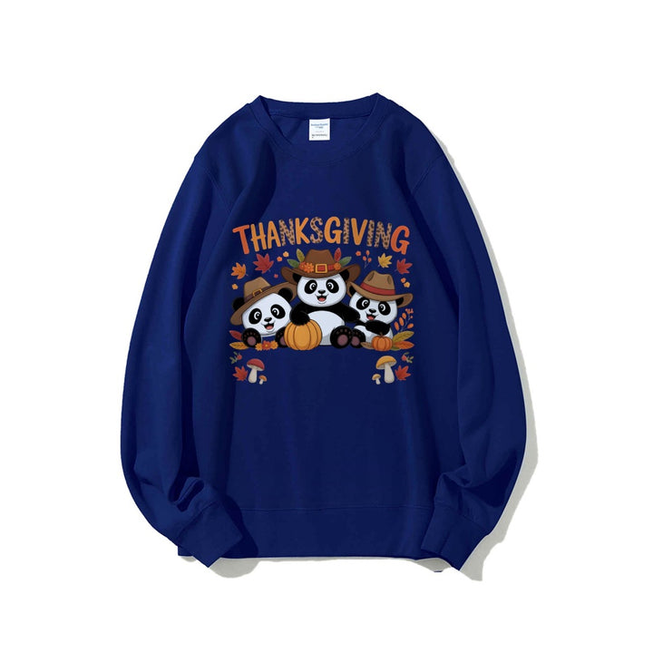 Kvinders sweatshirt med sjovt dyre design og efterårsmotív Stilla