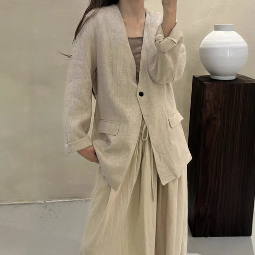 Femme Relaxed Fit Linned Blazer Stilla