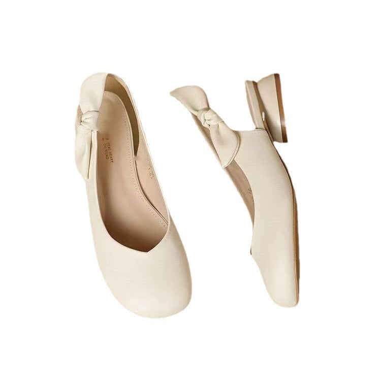 Dame Elegante Slingback-hæle med sløjfe-detalje Stilla