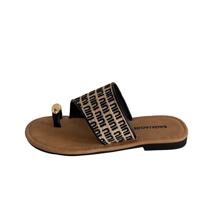Femme Chic Dobbelt Rem Slide Sandaler Stilla