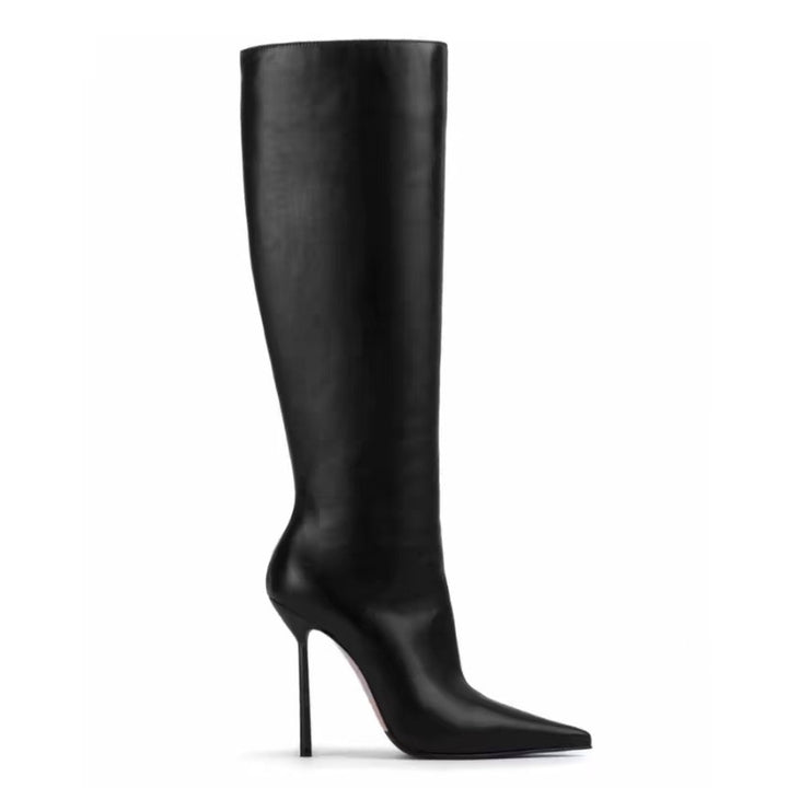 Femme Spidse Over-the-Knee Stiletto Støvler Stilla