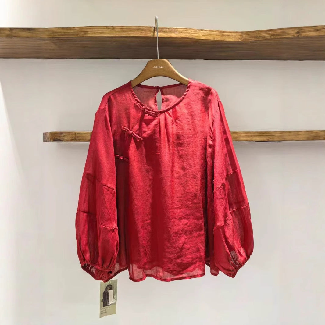Fru Leichter Struktureret Pullover Bluse Stilla