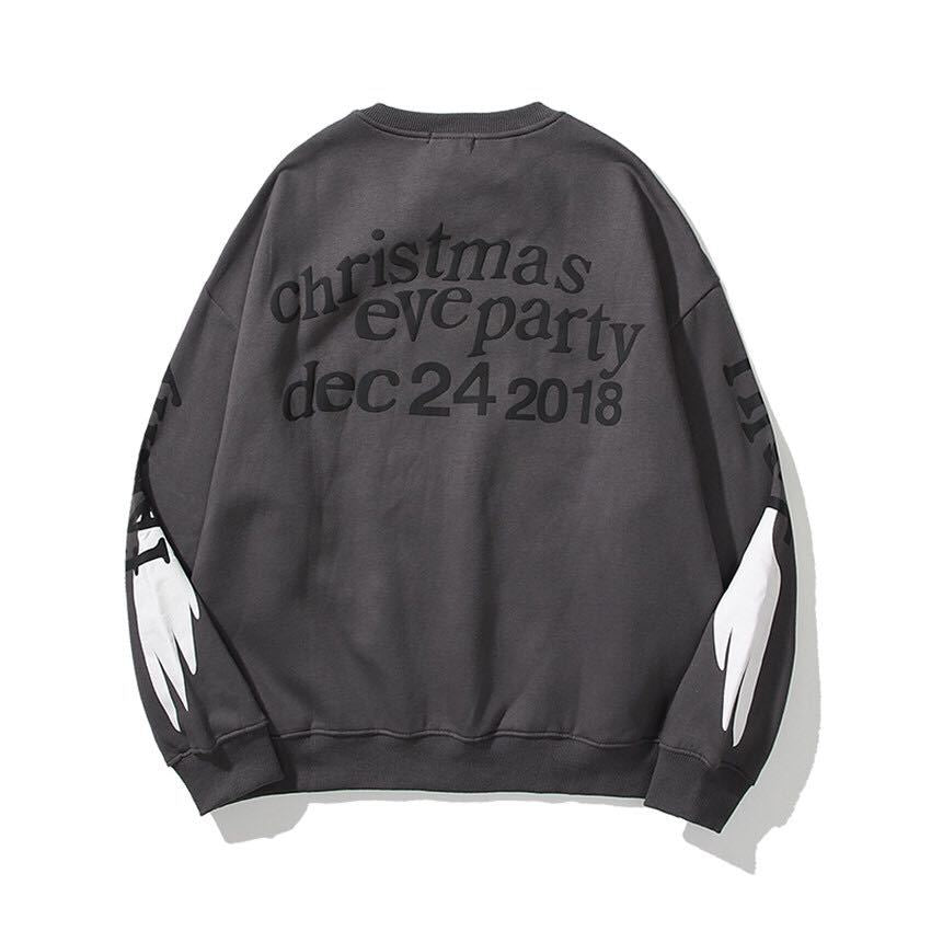 Dame Sweatshirt med unikt grafisk design Stilla