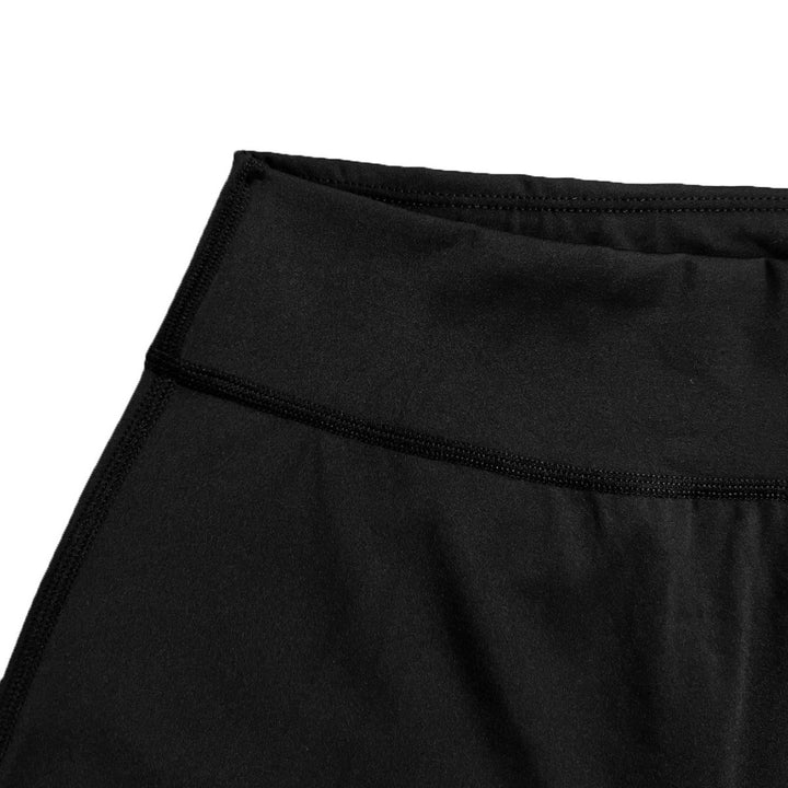 Dame sportleggings med høj talje og åndbart materiale Skovae