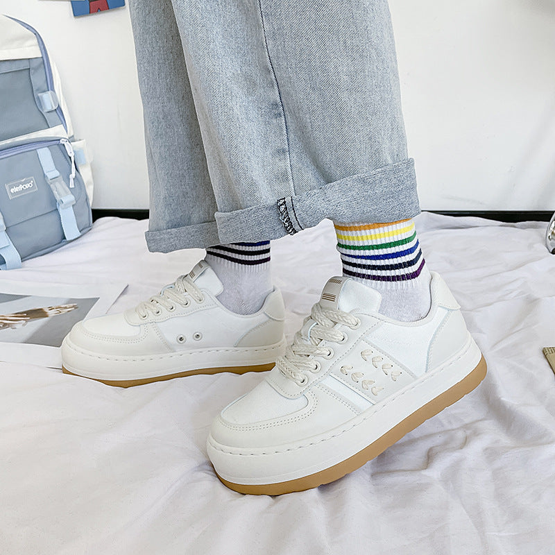 Dame højtop sneakers med blødt indvendigt for og skridsikker platformssål Stilla