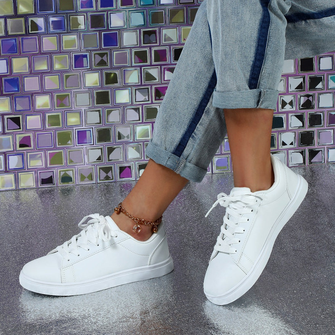 Dame Mode Sneakers med åndbart overmateriale og skridsikker sål Stilla