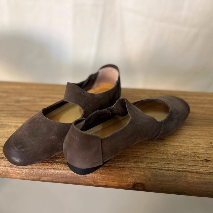 Dame Stilfulde Mary Jane Ballerinas med unikt udskæringsdesign Stilla