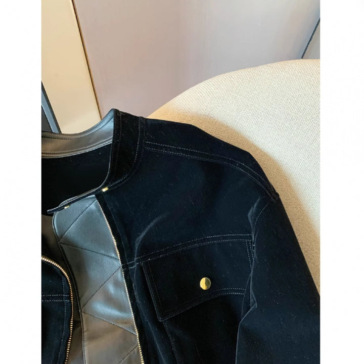 Femme Luxe Velour Motojakke Stilla