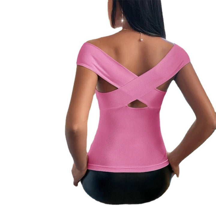 Dame Off-Shoulder Ribb-Body Stilla