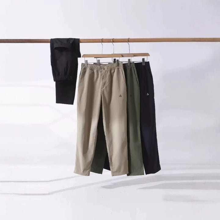 Kvinders funktionelle fritidsbukser med elastisk talje og sidelommer Stilla