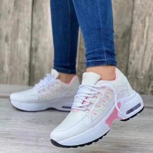 Dame Sports Air Sneakers med innovativ dæmpningsteknologi Stilla