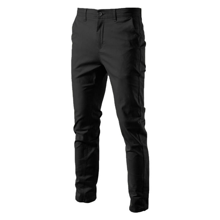 Herrer Chino-bukser med elastisk talje og moderne slim-fit-snit Stilla