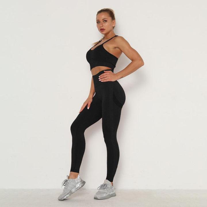 Dame Højhalsede Sportleggings med kompressivt design og åndbare egenskaber Stilla