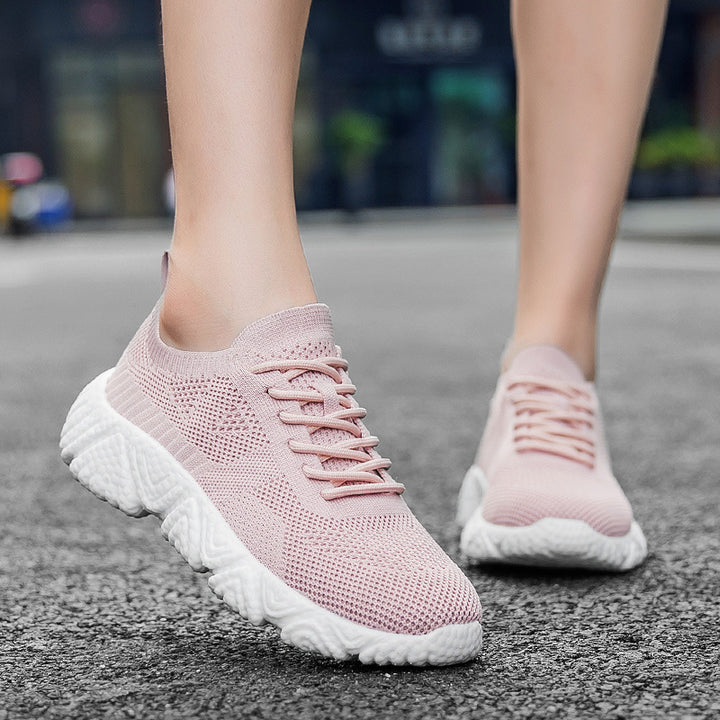 Herrer Åndbare Mesh Sport Sneakers Stilla