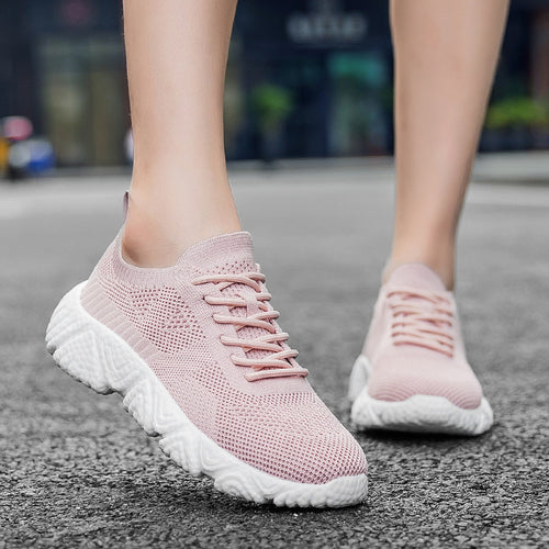 Herrer Åndbare Mesh Sport Sneakers Stilla