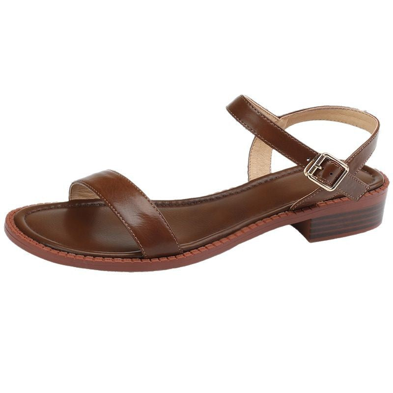 Dame sandaler med elegant rem-design og behagelig sål Stilla