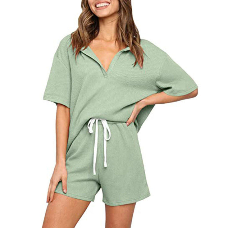 Dame Relaxed Fit Kortærmet Overall Sæt Stilla