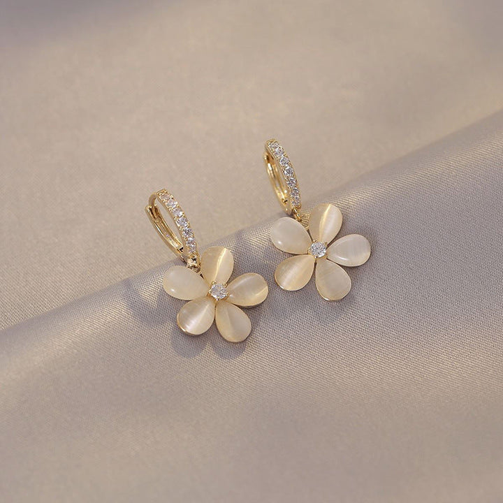 Stilla | Flawless Petal Opal Øreringe
