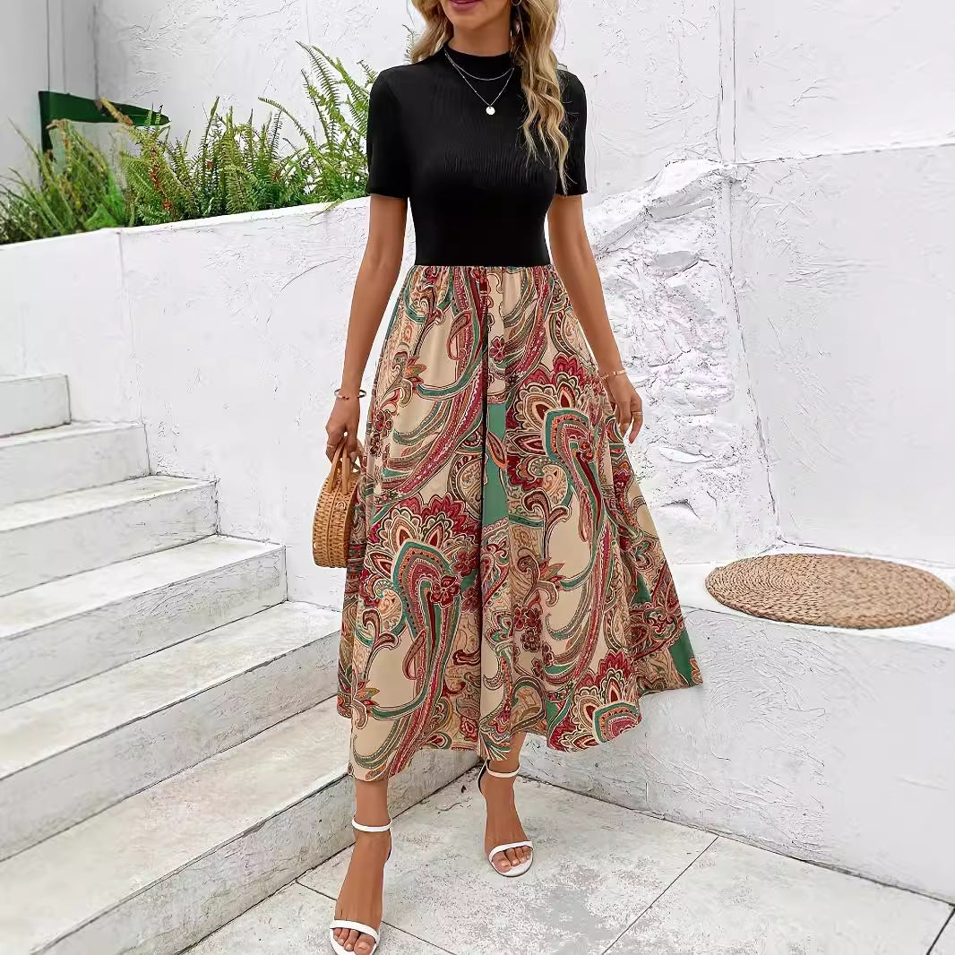 Dame Bohemian Maxi Kjole Stilla