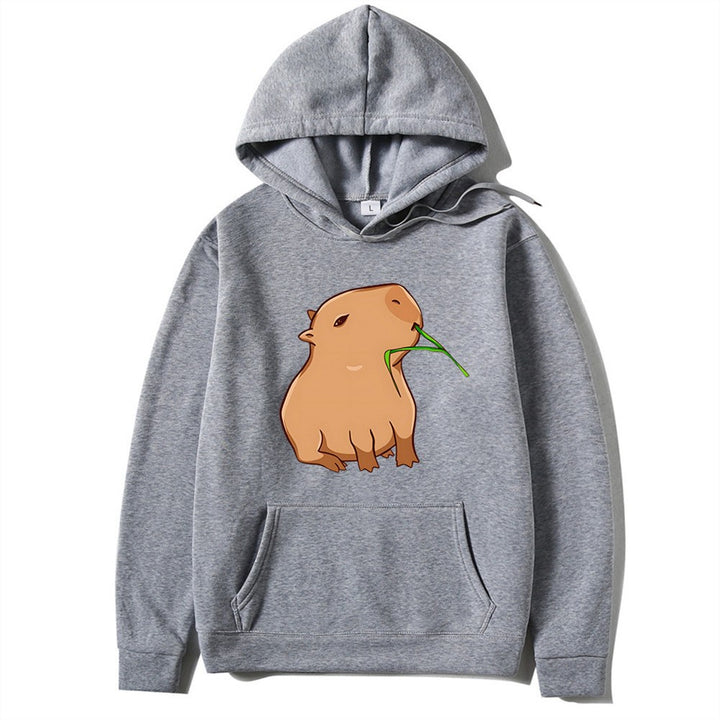 Kvinders hoodie med legende dyremotiv Skovae