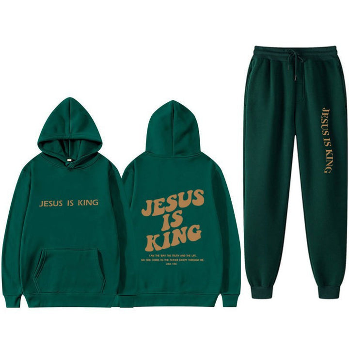 Dame Sweatshirt og Joggingbukser Sæt Skovae