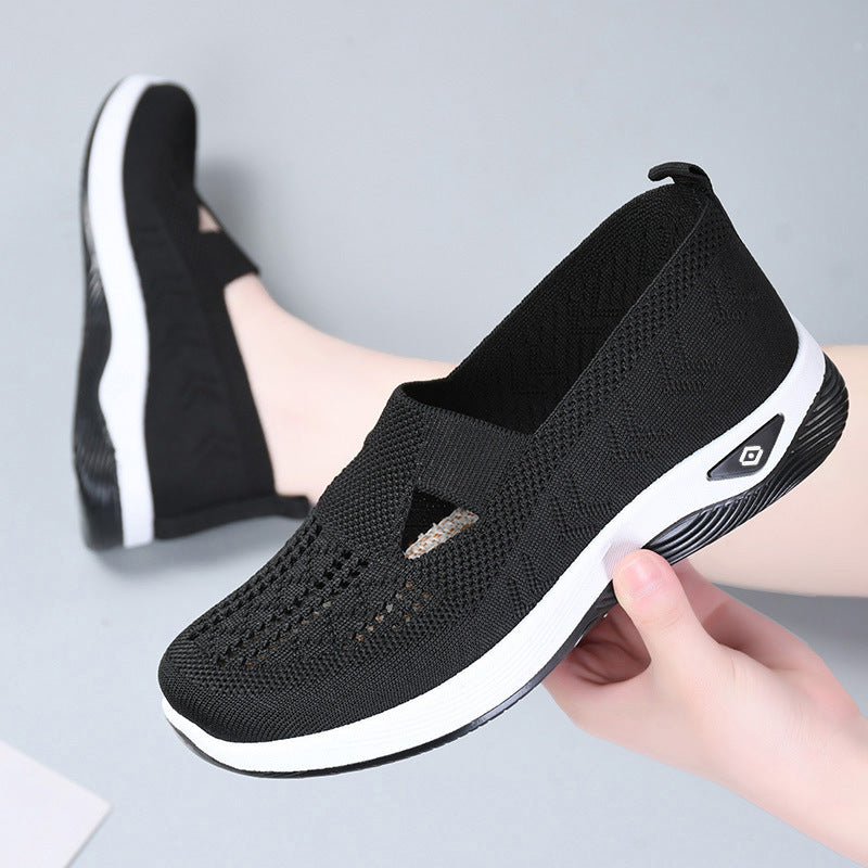 Femme Letvægts Åndbare Slip-on Performance Sneakers med Fleksibel Såle Stilla