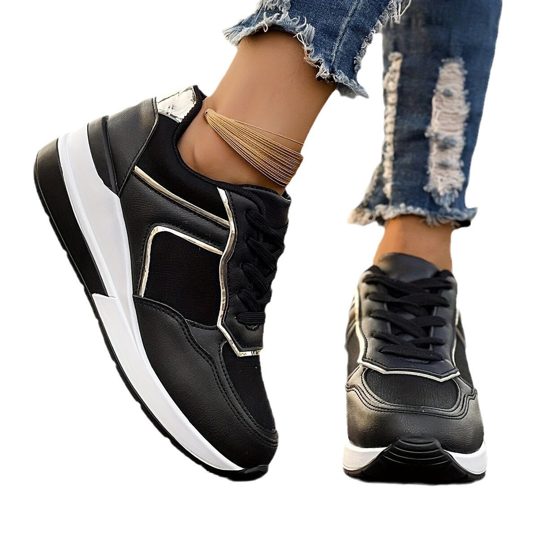 Dame livsstil sneakers med komfortabel polstring og trendy design Stilla