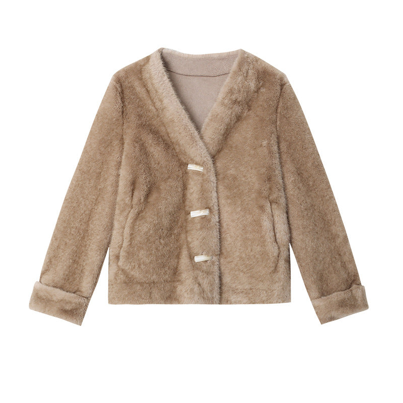 Kvinder's Cozy Cardigan med elegante knapdetaljer Stilla