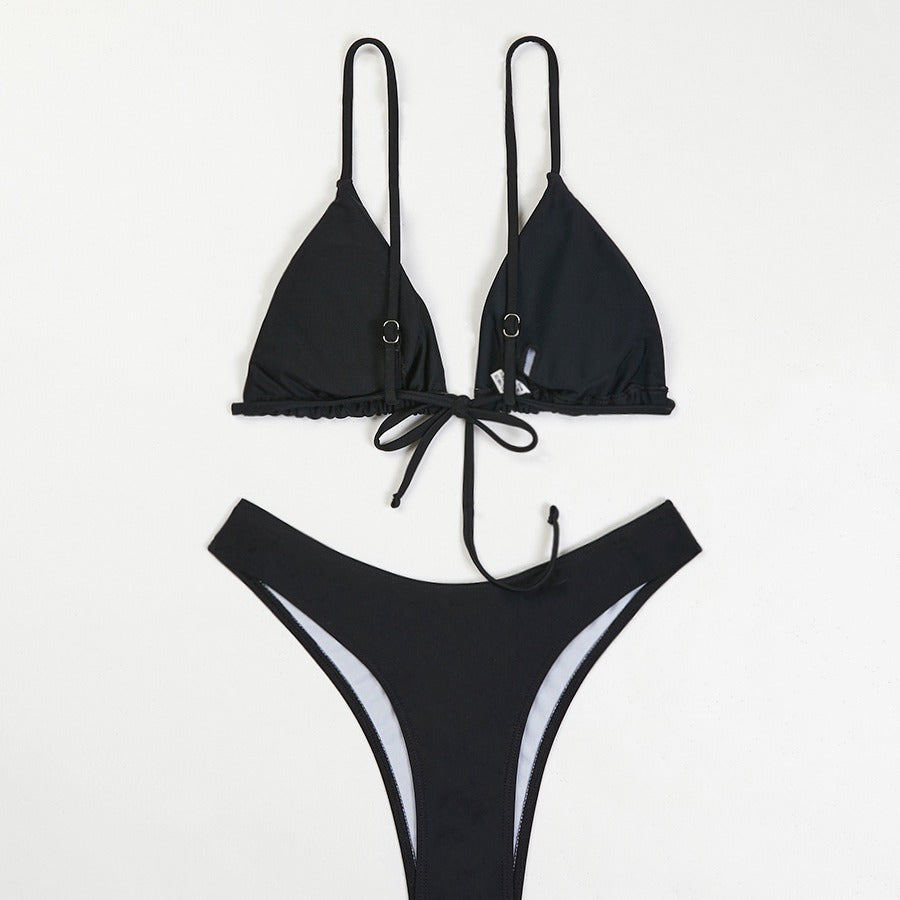 Femme Trekant-Udsnit Bikini Sæt Stilla