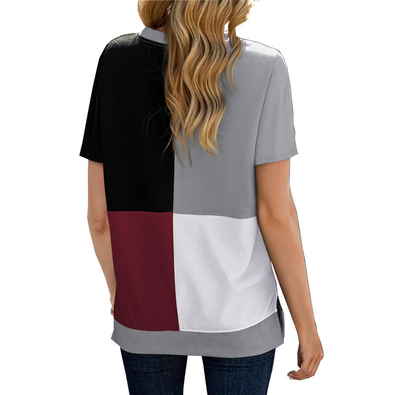 Dame Farvekasse Casual T-Shirt Stilla
