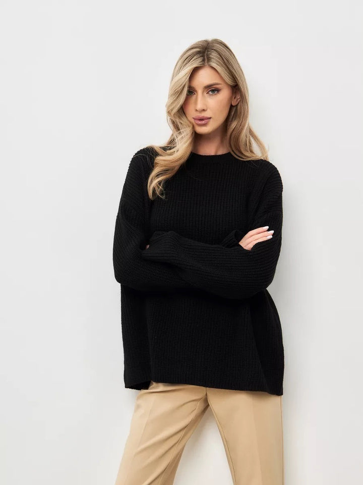 Femme Oversized Behagelig Striktrøje Stilla