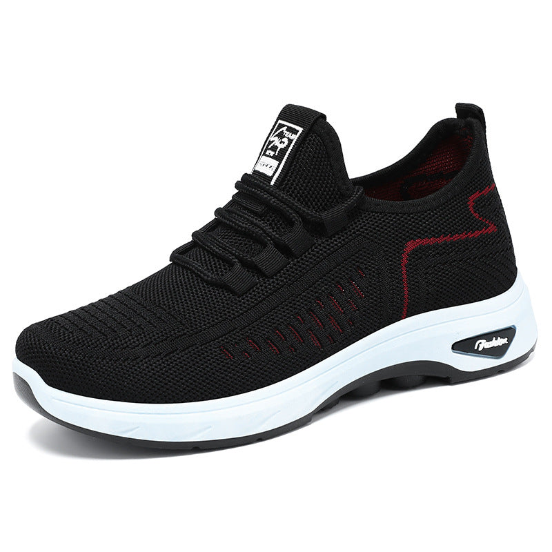 Dame Sporty Sneakers med elastisk overdel og skridsikker sål Stilla