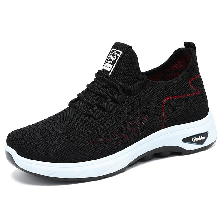 Dame Sporty Sneakers med elastisk overdel og skridsikker sål Stilla