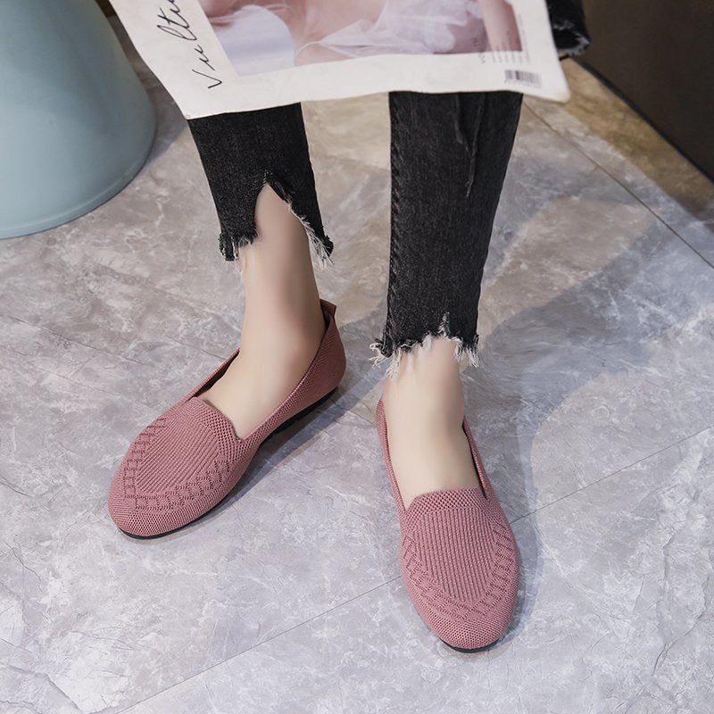 Dame elastiske Slippers med åndbart overmateriale Stilla