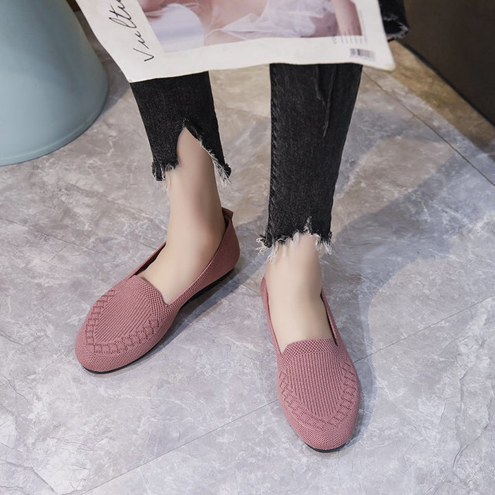 Dame elastiske Slippers med åndbart overmateriale Stilla