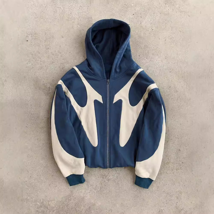Femme Graphic Zip-Up Hoodie Stilla