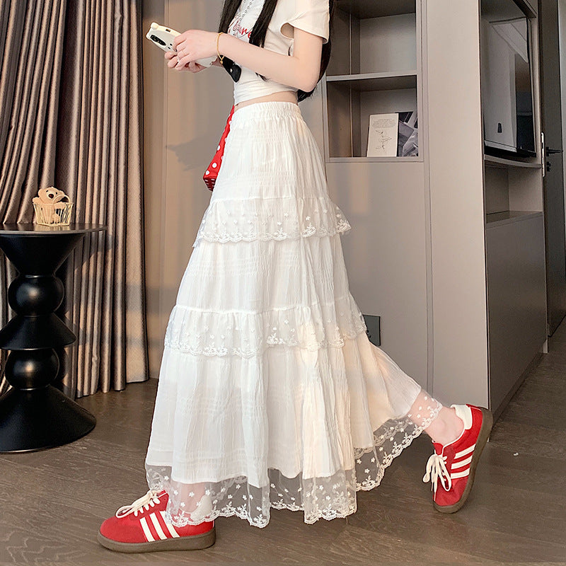 Dame Lang Spids Skirt Stilla