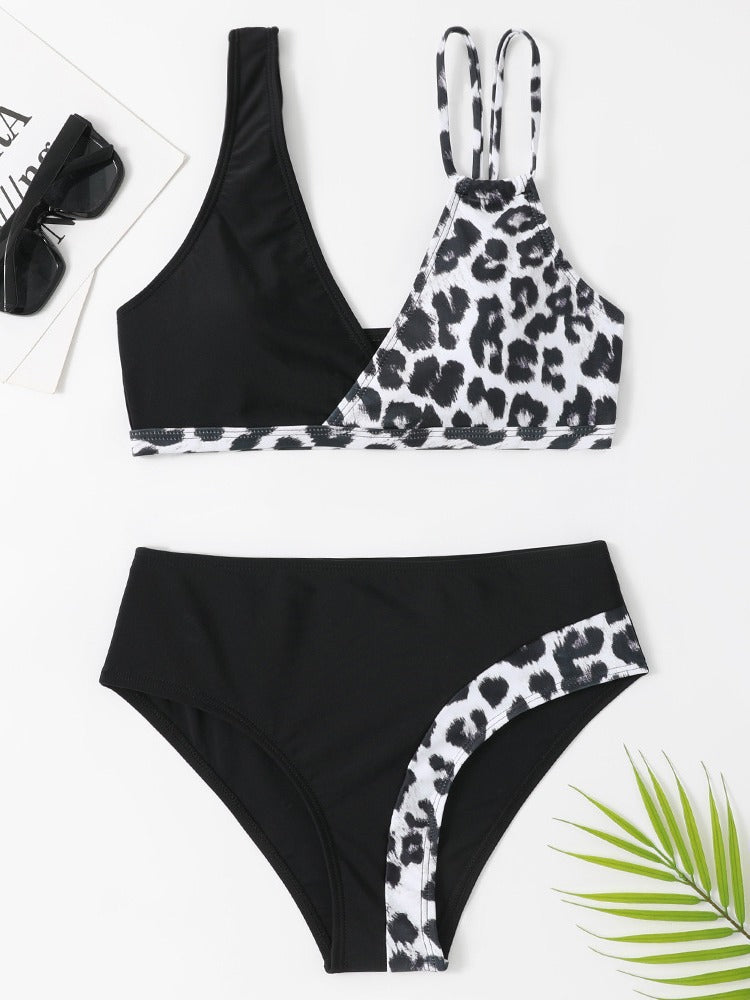 Dame Stilfuld Asymmetrisk Bikini-Sæt Stilla