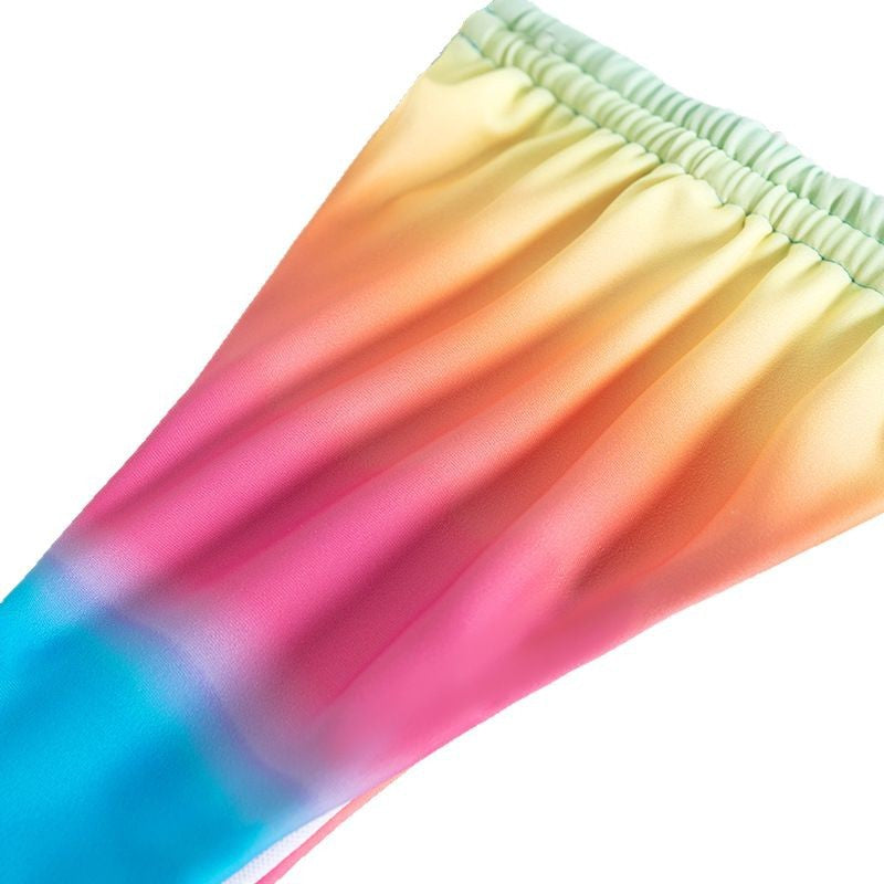 Dame Triangel-Bikini-Sæt med moderigtig Ombre-effekt og justerbare stropper Stilla