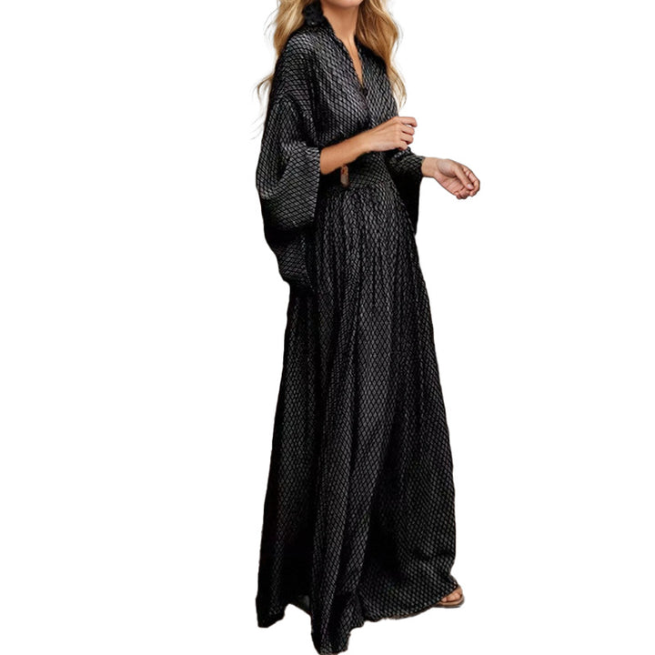 Dame Kaftan-svømmedragt med elegant snit og vidt udskårne ærmer Stilla