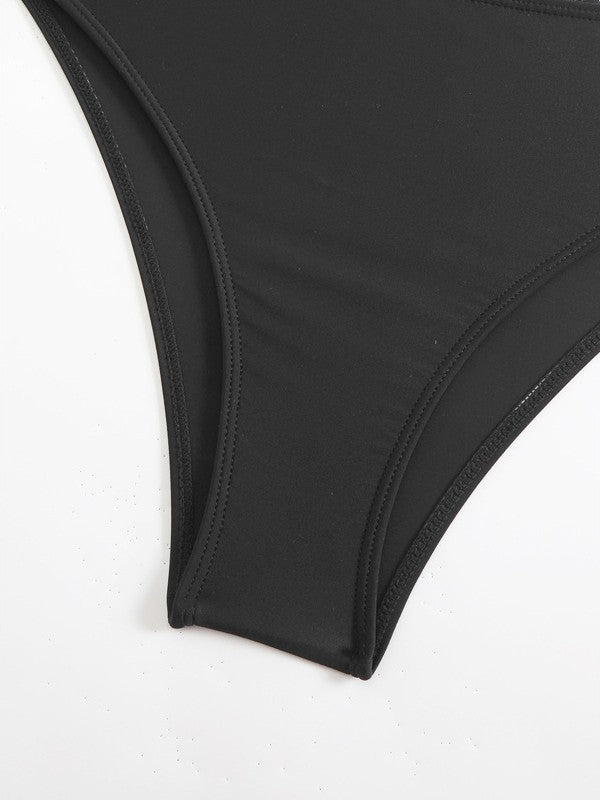 Dame Blomsterprint Bade-Tunika og Bikini-Sæt Stilla