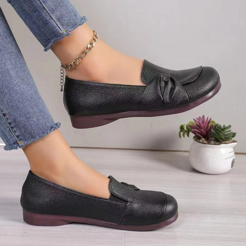 Dame Behagelige Slippers med elegant Fald-Design Stilla